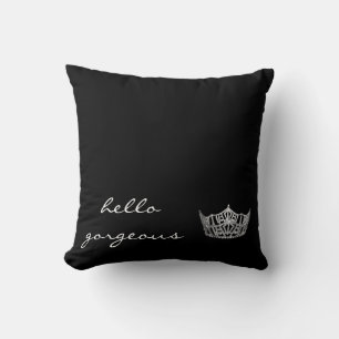 Bonjour magnifique Coussin de la couronne de conco