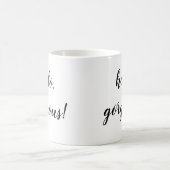 bonjour magnifique mug (Centre)