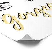 Bonjour Magnifique ! - Poster mural motivant (Coin)