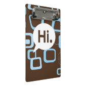 Bonjour . Mini porte-bloc (Incliné)