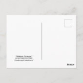 "Bonjour Mistletoe." Carte postale (Dos)