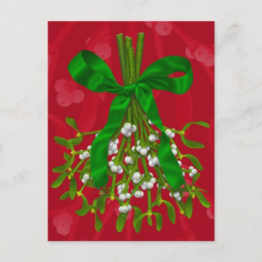 "Bonjour Mistletoe." Carte postale (Devant)
