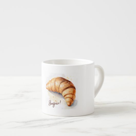 Bonjour. Mok specialiteit (Voorkant rechts)