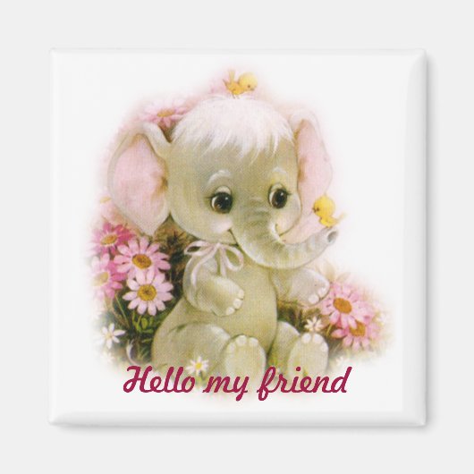Bonjour mon ami aimant (Devant)
