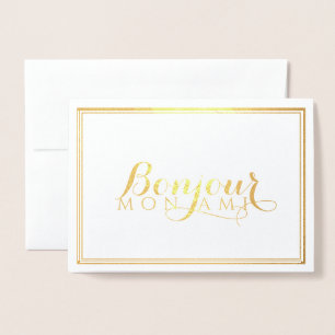 Bonjour Mon Ami French Folie Kaarten