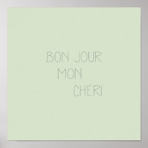 Bonjour Mon Chéri Poster