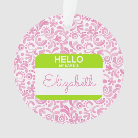 BONJOUR MON NOM EST Balise College Sorority Fun (devant)