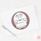 Bonjour mon nom est brise glace événement Sticker (Enveloppe)