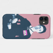 Bonjour mon nom est coque iphone rose d'Emily (Dos (Horizontal))