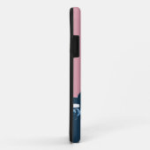 Bonjour mon nom est coque iphone rose d'Emily (Dos/Droite)