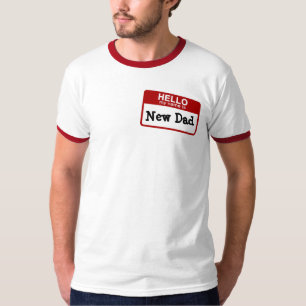 Bonjour, mon nom est nouveau T-shirt de papa