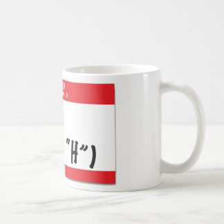 Bonjour mon nom est….Sara aucune tasse de "H"