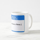 Bonjour mon nom est tasse (Devant droit)