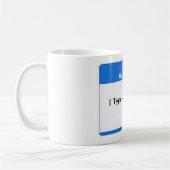 Bonjour mon nom est tasse (Gauche)