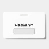 Bonjour Mon Nom Est Un Badge (Dos)