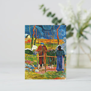 Bonjour, monsieur van Paul Gauguin Briefkaart