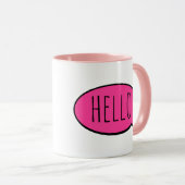 Bonjour Mug (Devant droit)