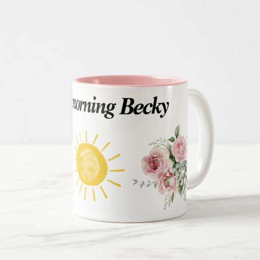 Bonjour Mug (Devant droit)