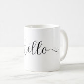Bonjour Mug (Devant droit)