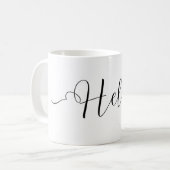 Bonjour Mug (Devant gauche)