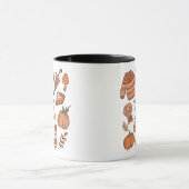 Bonjour Mug Automne, Mug Vibes Automne, Doodle Rét (Centre)