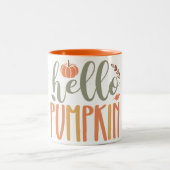 Bonjour Mug Citrouille (Centre)