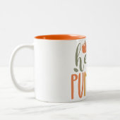 Bonjour Mug Citrouille (Gauche)