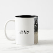 Bonjour Mug classique hiver, 11 oz (Gauche)