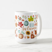 Bonjour Mug d'automne (Devant droit)