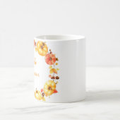 Bonjour Mug de café d'automne (Centre)