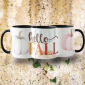Bonjour Mug en Céramique d'Automne
