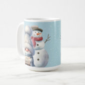 Bonjour Mug Gnome d'Hiver  (Devant gauche)