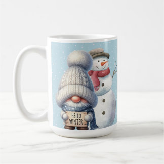 Bonjour Mug Gnome d'Hiver 