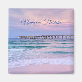 Bonjour Navarre Beach Pier Magnet (Devant)
