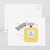 Bonjour Parfum Briefkaart (Voorkant / Achterkant)