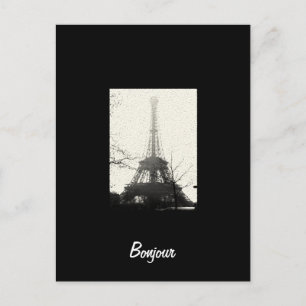 Bonjour Paris Briefkaart
