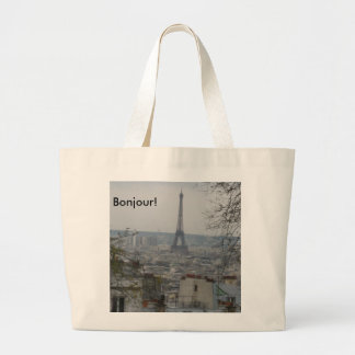 Bonjour Paris Canvas tas