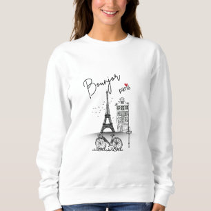 Bonjour Paris: Chique minimalistisch design Trui