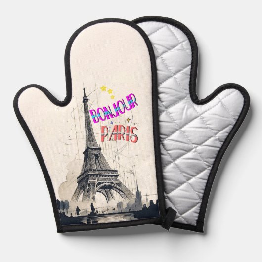 Bonjour Paris coloré (Recto/Verso)