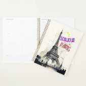 Bonjour Paris coloré (Devant avec enveloppe)