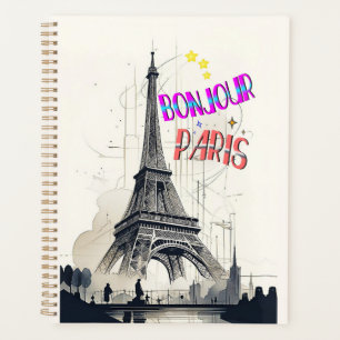 Bonjour Paris coloré