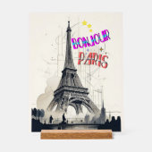 Bonjour Paris coloré (Recto)