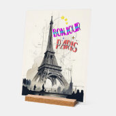 Bonjour Paris coloré (Angle)