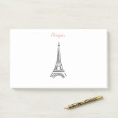 Bonjour Paris Eiffel Tower Notes (Op bureau)