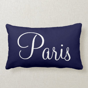 Bonjour Paris Lumbar Coussin