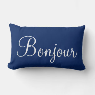 Bonjour Paris Lumbar Coussin