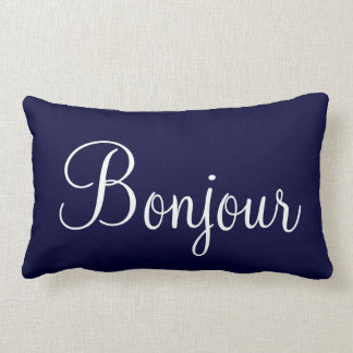 Bonjour Paris Lumbar Pillow Kussen