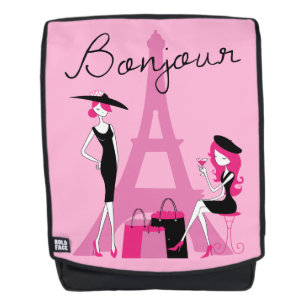 Bonjour Paris Rugtassen