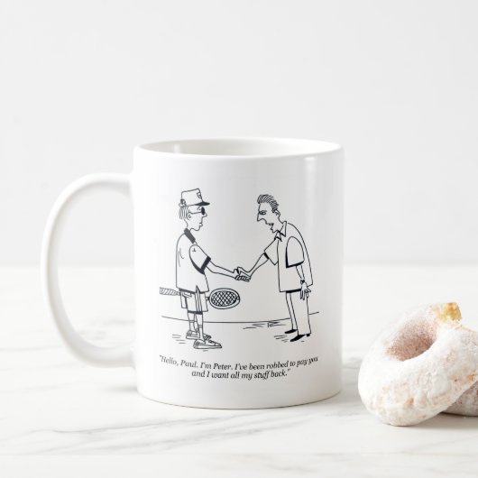 Bonjour Paul mug (Avec donut)