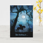 Bonjour Pegasus Unicorn carte Imaginaire (Fleur jaune)